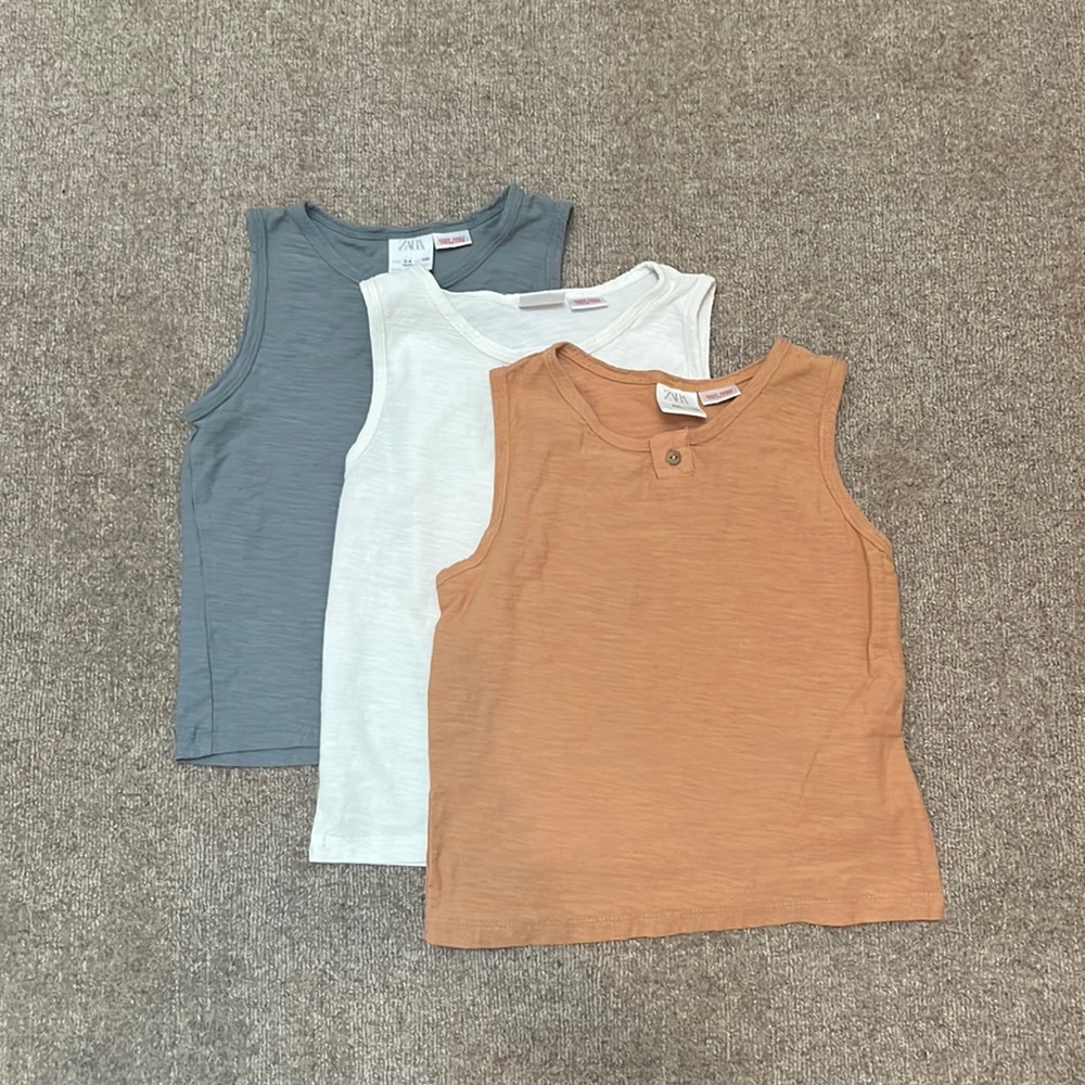 Zara Baby Boy Tank Tops